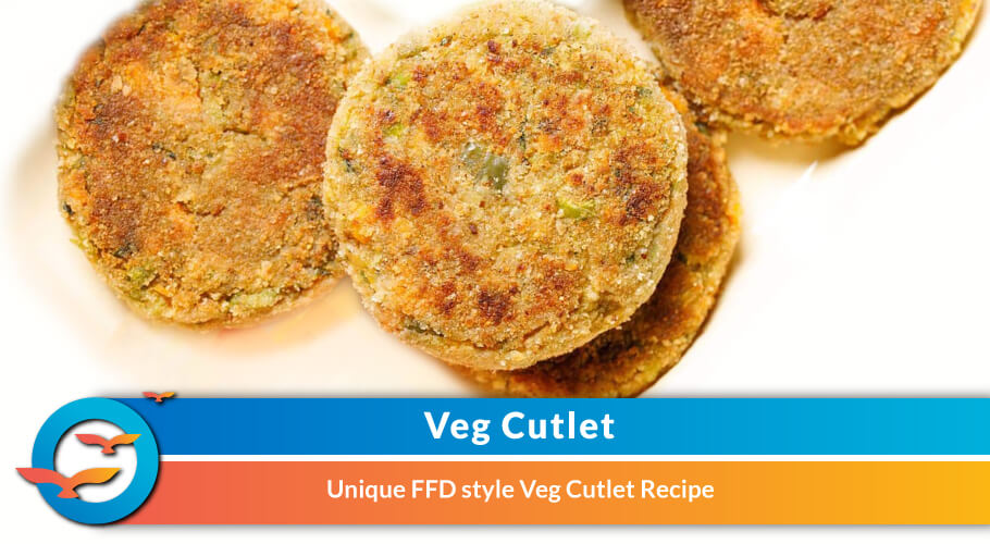 Veg cutlet recipe