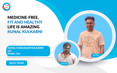 Medicine-free, fit and healthy life is amazing - Kunal Kulkarni
