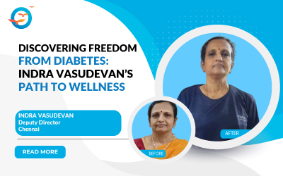 Discovering Freedom from Diabetes: Indra Vasudevan's Path to Wellness