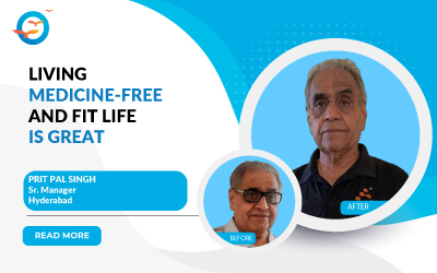 Living medicine-free and fit is great