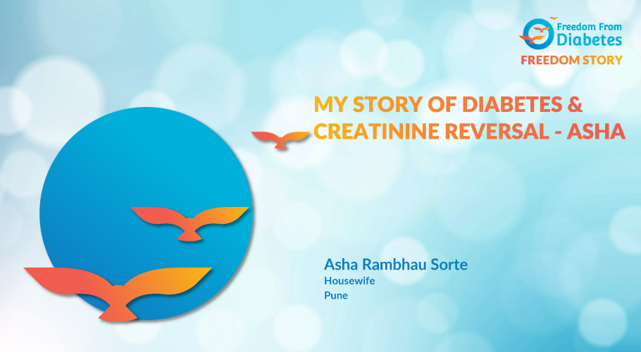 An excellent story of diabetes & creatinine reversal