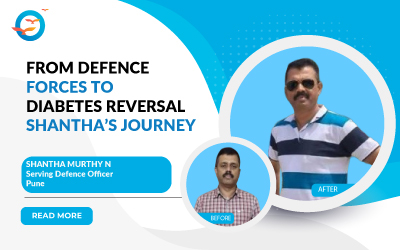 From Defence Forces to Diabetes Reversal: Shantha's Journey