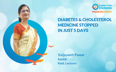 Vaijayanti Pawar reverse diabetes story