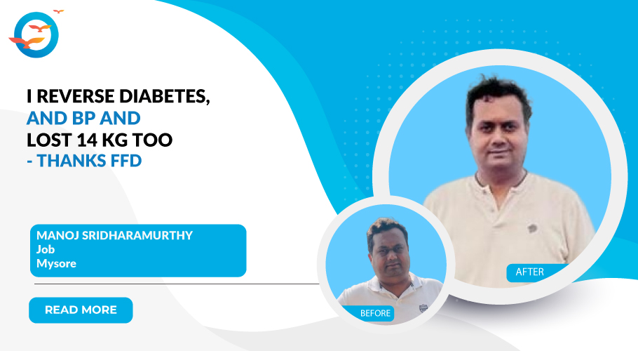 Reversed Diabetes, Ceased BP Medications & Lost 14 kg – Manoj