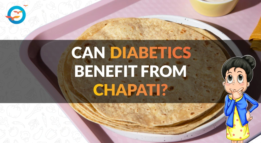 Wheat roti for diabetes