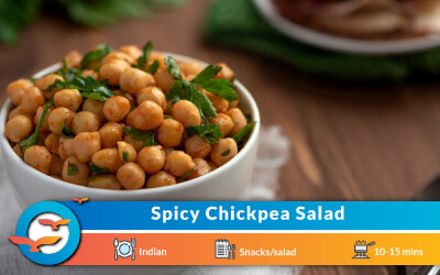 Spicy Chickpea Salad Recipe