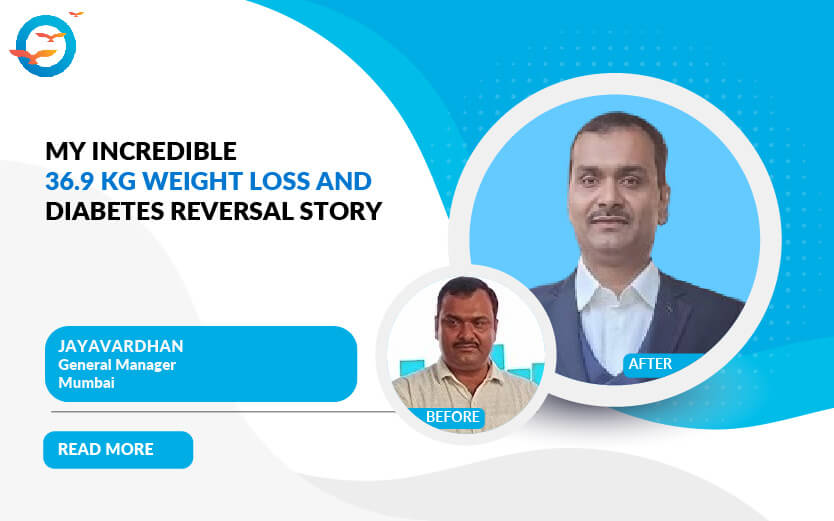 My Incredible 36.9 kg Weight Loss and Diabetes Reversal Story - Jayavardhan