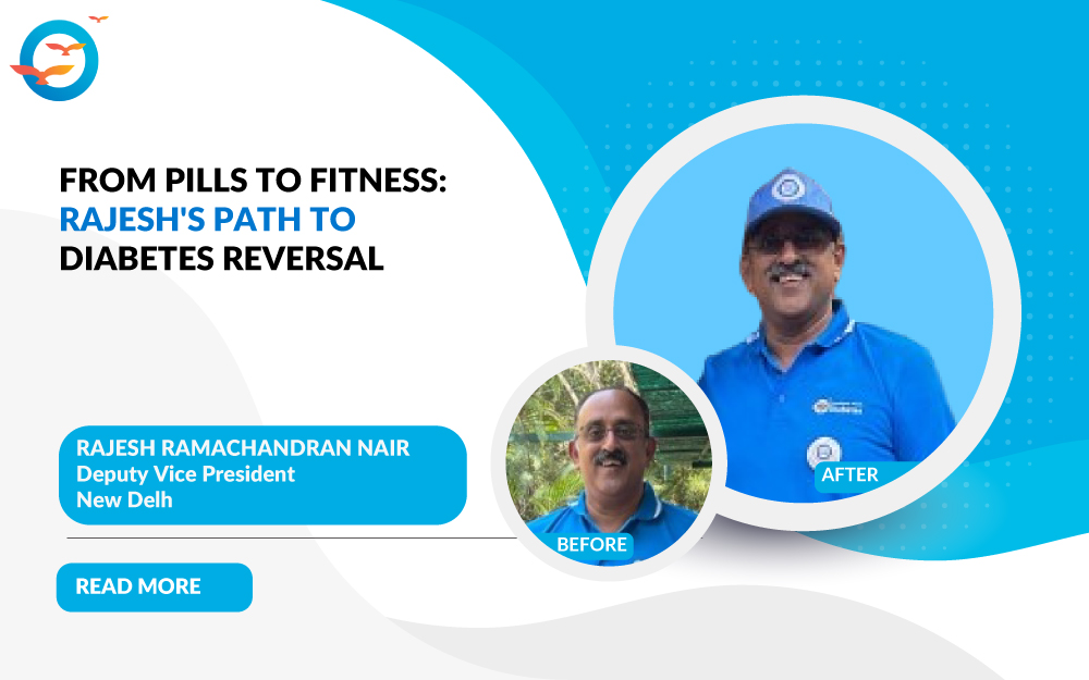 From Pills to Fitness: Rajesh's Path to Diabetes Reversal