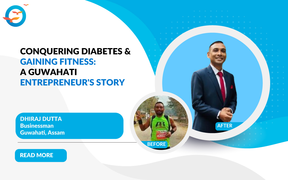 Conquering Diabetes and Gaining Fitness: A Guwahati Entrepreneur's Story