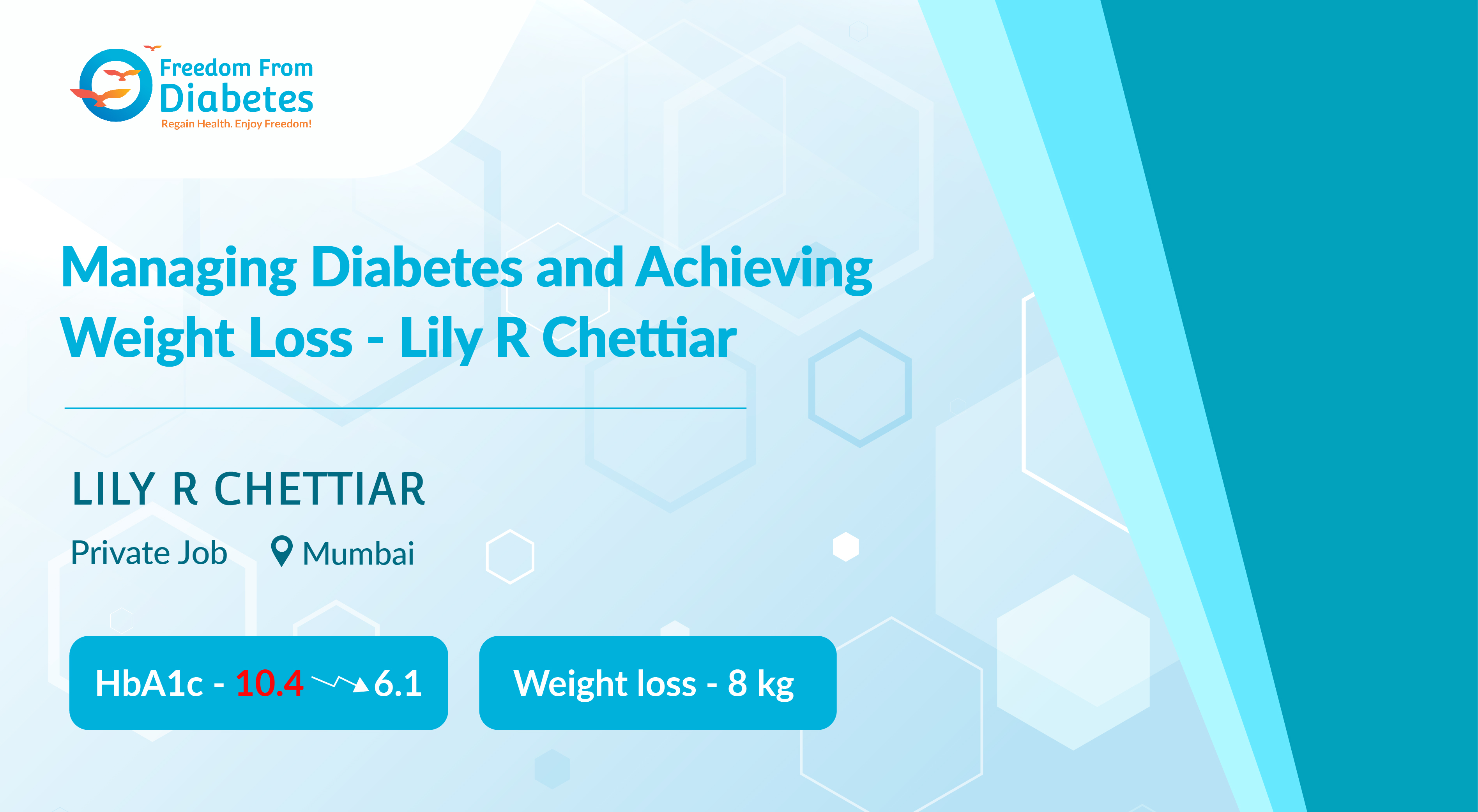 Beating Diabetes: How Lily Lost 8 kg and Improved Her HbA1c