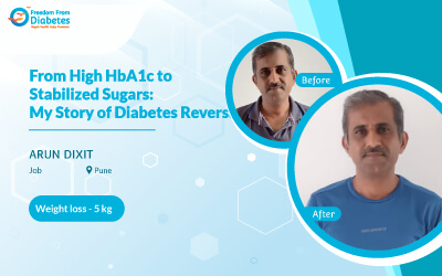 From High HbA1c to Stabilized Sugars: My Story of Diabetes Reversal 