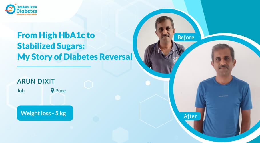 Achieving Health with FFD: My 5 Kg Weight Loss and Good HbA1c Drop