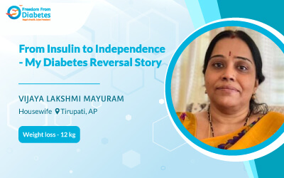 From insulin to independence - My diabetes reversal story