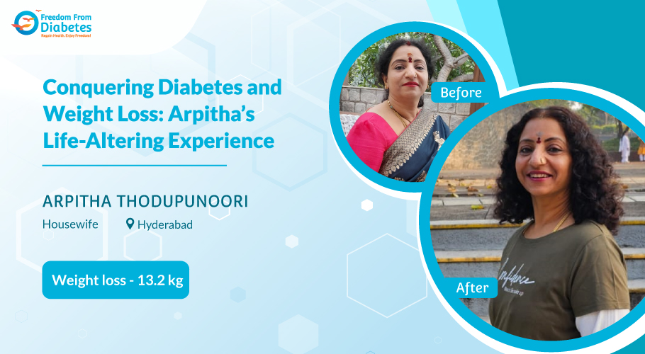 20kg Weight Loss and Medicine-Free: Arpitha’s Reversal Story