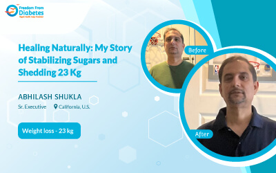 Healing Naturally: My Story of Stabilizing Sugars and Shedding 23 Kg