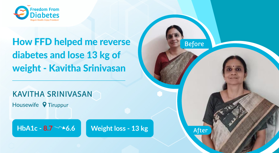 Diabetes Reversed, Weight Loss 13 kg - My Superb Transformation Story