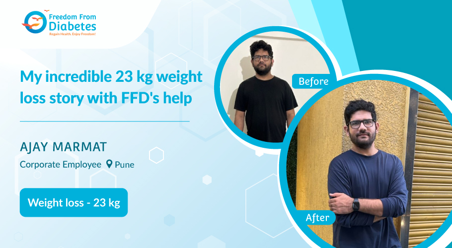 How I lost 23 kg with the FFD program - Ajay Marmat