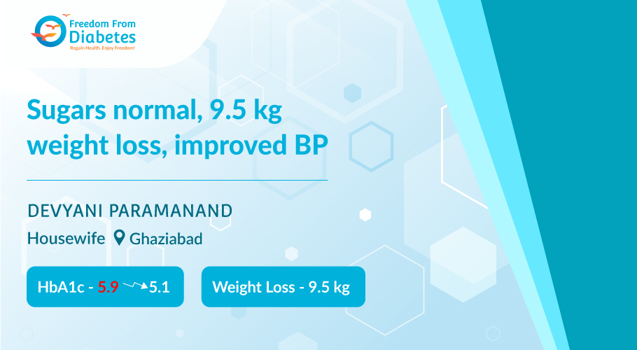 How FFD helped me reverse pre-diabetes, lose weight and improve BP