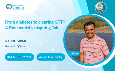 17 kg Lighter, 8 GTTs Stronger: My Story of Health Transformation