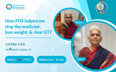 How FFD helped me stop the medicine, lose weight, & clear GTT