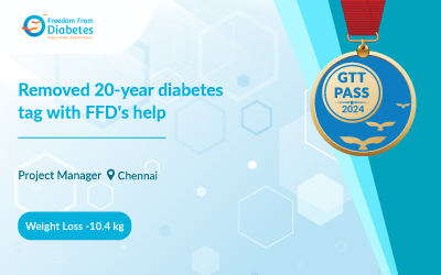 FFD helped me reverse diabetes and clear GTT