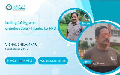 Losing 16 kg was unbelievable - Thanks to FFD