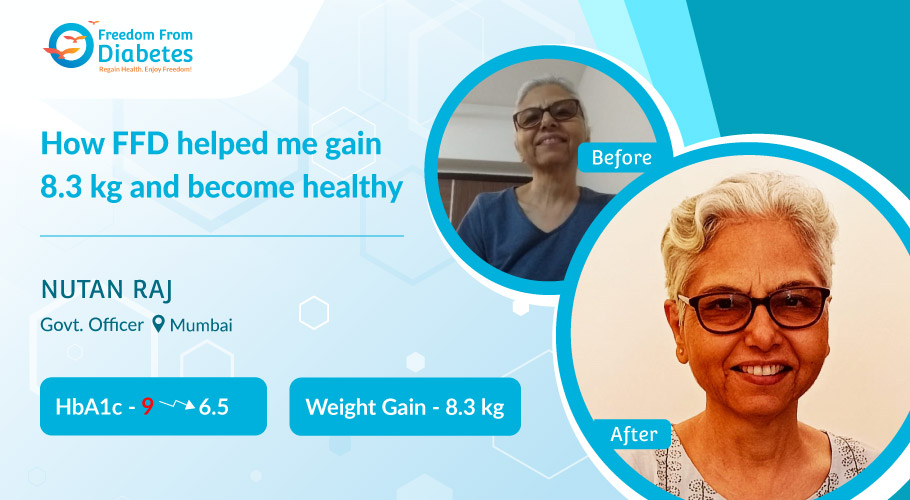 A superb weight gain story - Salute to FFD