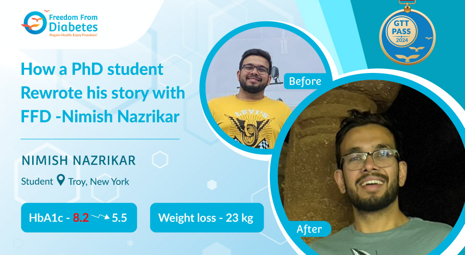 23 kg lighter, great inner transformation - Nimish Nazrikar's story from New York