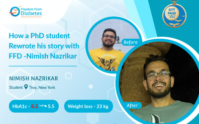 23 kg lighter, great inner transformation - Nimish Nazrikar's story from New York