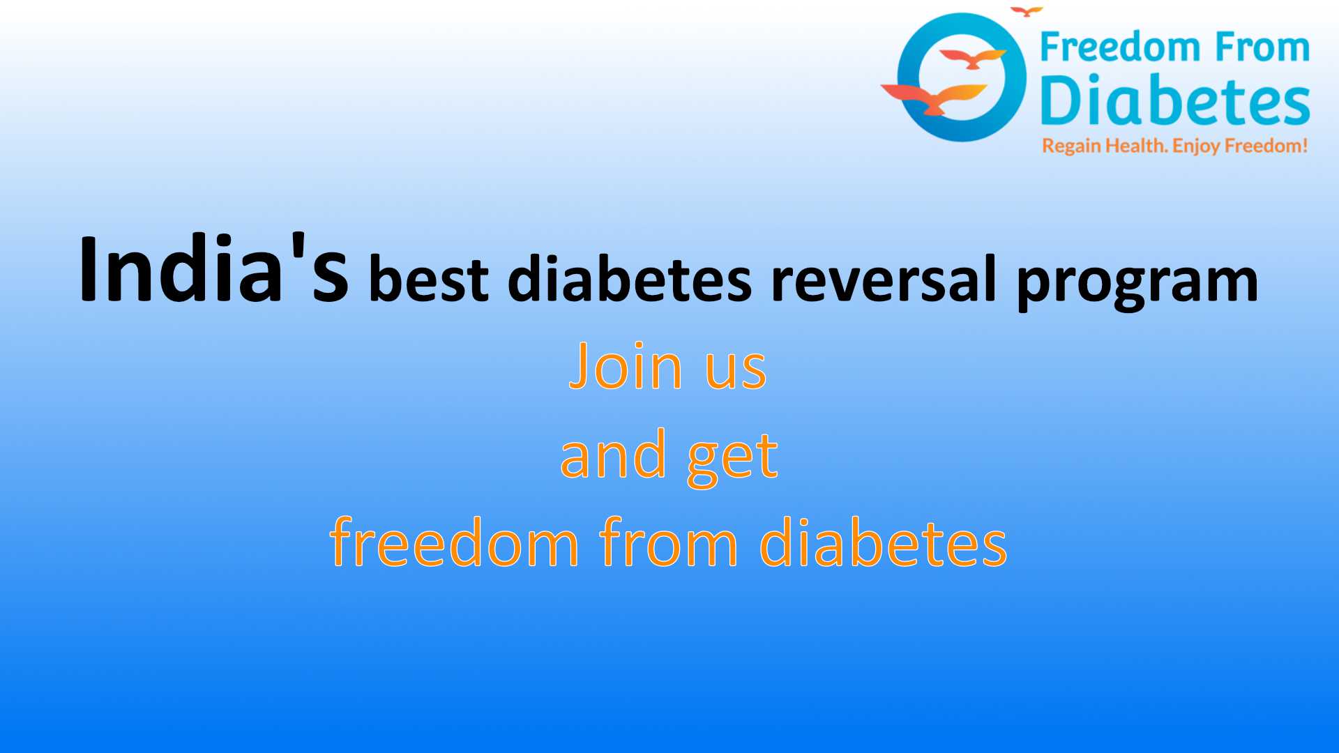 Online Diabetes Reversal Program   Freedom From diabetes