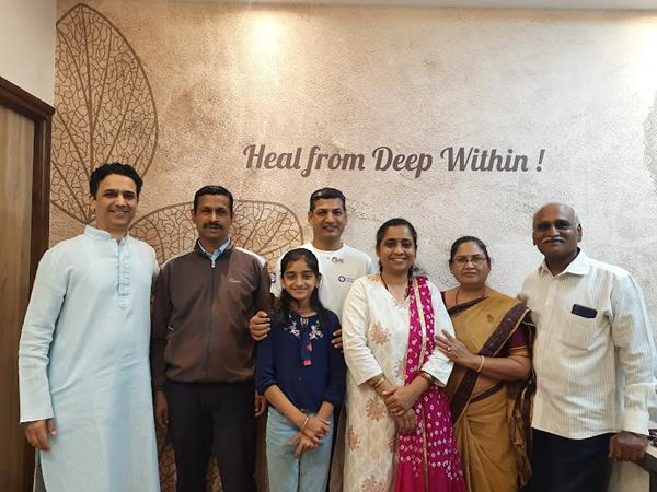 With Dr. Malhar & Suresh Mane and team