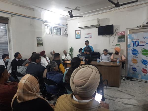 We had the opportunity to address around 25 Doctors, staff and patients at Bajwa hospital in Amritsar Thanks to FFD Club member Jasmindar Kaur ji for organising it.🙏🙏🙏 The talk was on the topic Say Freedom from Diabetes